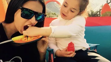 ANTONIA, o mămică fericită! Cum s-a fotografiat alături de fetiţa ei, Maya