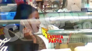 Probleme in Paradis? Lavinia Parva, trista si ingandurata la o intalnire cu un prieten!