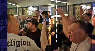 Ce a făcut Beinur în restaurantul unde Costel Caran dădea mega-petrecere cu Salam. CANCAN.RO are filmările dinaintea ”măcelului”