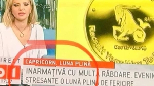 B1 TV, gafă gramaticală pe burtieră, în direct. După un minut, au vrut să corecteze greșeala, dar au comis alta