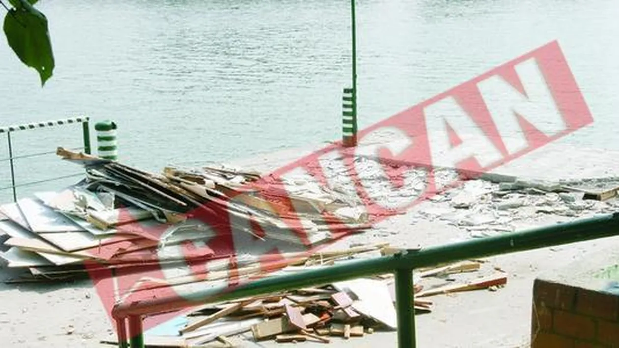 Inca o terasa din Herastrau, demolata