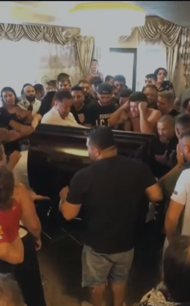 Priveghiul lui Costel Corduneanu / Foto: Captură Video