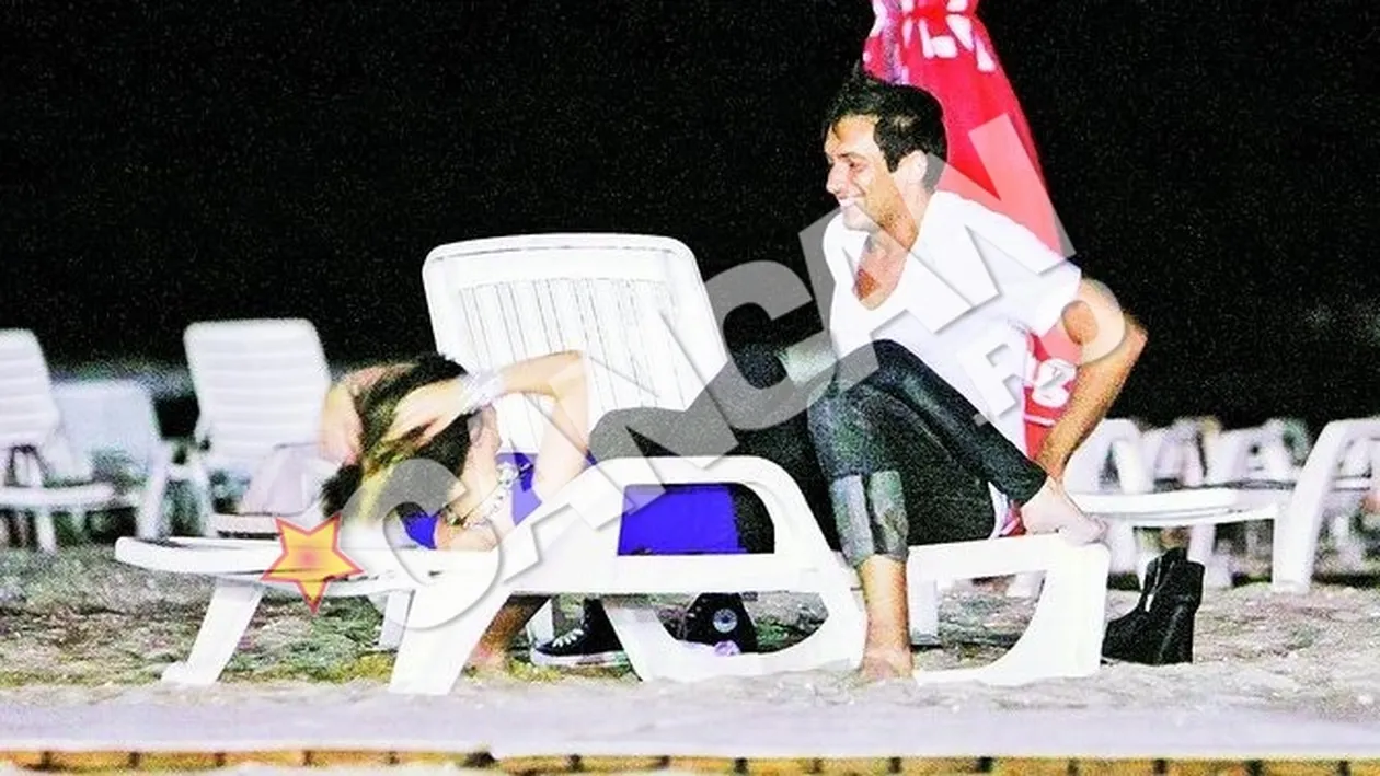 Adela Popescu si Radu Valcan au dat frau liber sentimentelor! Preludiu fierbinte noaptea, pe plaja