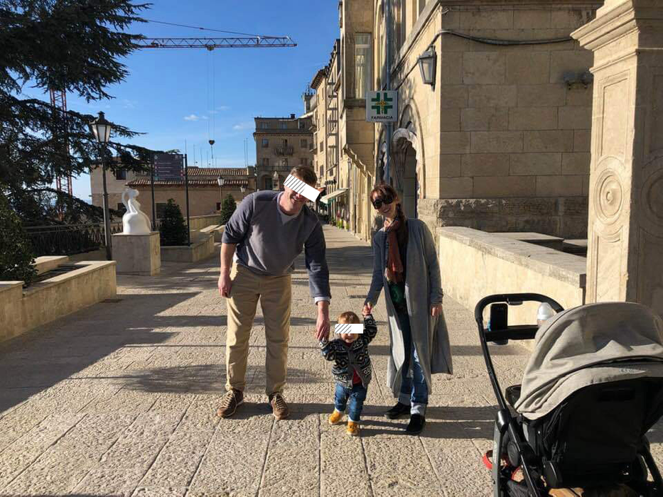 Românca a făcut eforturi să-și salveze căsnicia de dragul fiului său foto: arhivă personală