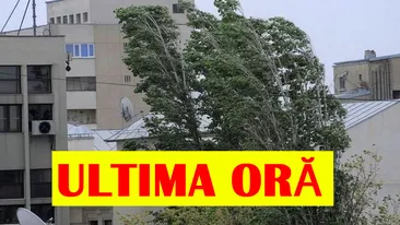 UPDATE | Vine urgia AZI în România! ANM, atenționare până la ora 15:00. Județele afectate