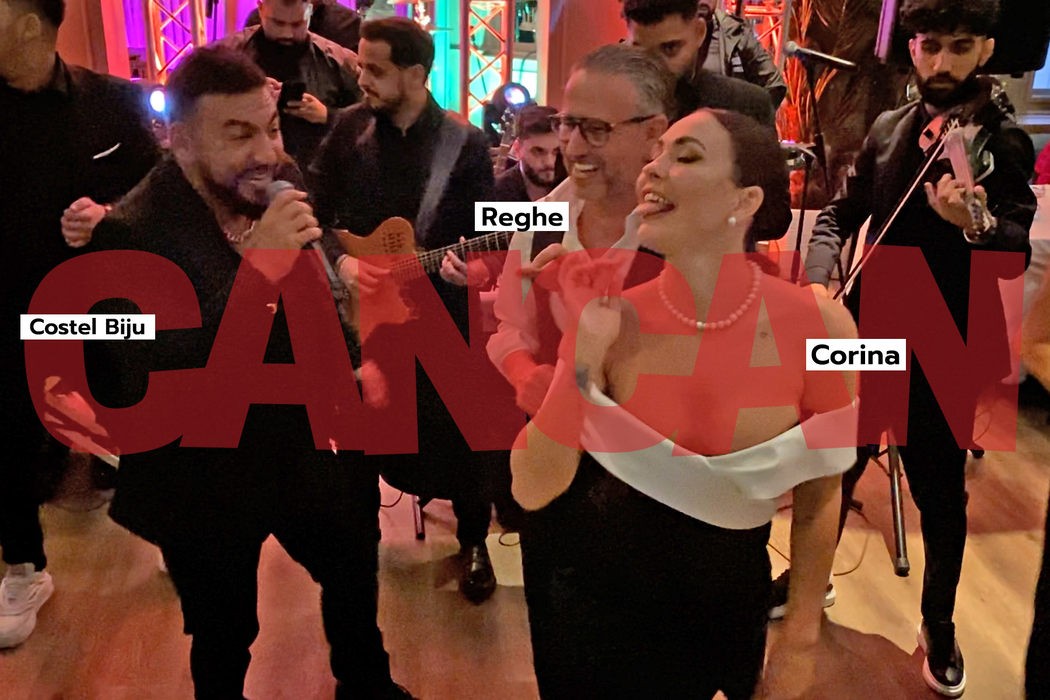 Artiștii i-au ținut tot timpul pe invitați "în priză", la botezul fiului lui Reghe (Foto: CANCAN.RO)