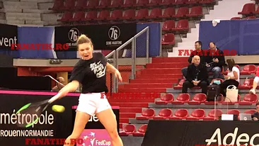 Fed Cup. Simona Halep, victorie cu Mladenovic, Buzărnescu, eșec în fața Garciei! Franța - România 1-1