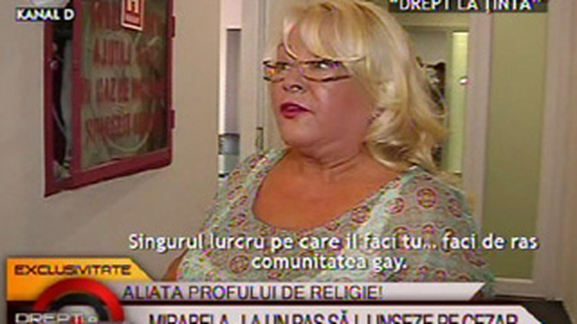 VIDEO Mirabela Dauer a continuat scandalul cu Cezar: "Faci de ras comunitatea gay! Eu am prieteni homosexuali! Tu nu ai nici fata de asa ceva!"