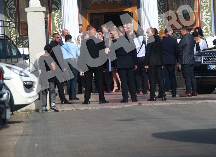 Borcea a angajat bodyguarzi pentru botez
