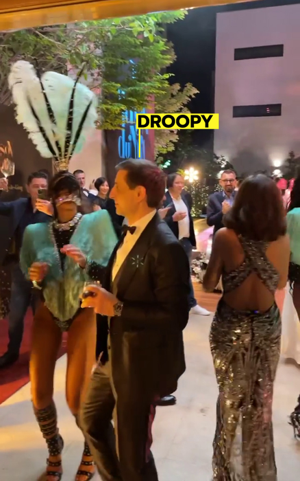 "Marele Droopy", la petrecerea prin care ar fi încercat să o recâștige pe "Prințesa ochelarilor"