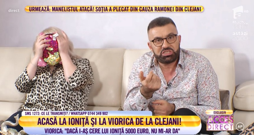 Viorica de la Clejani, înșelată de soțul ei?!? Răspunsul fabulos oferit de Ioniță de la Clejani la această întrebare intimă