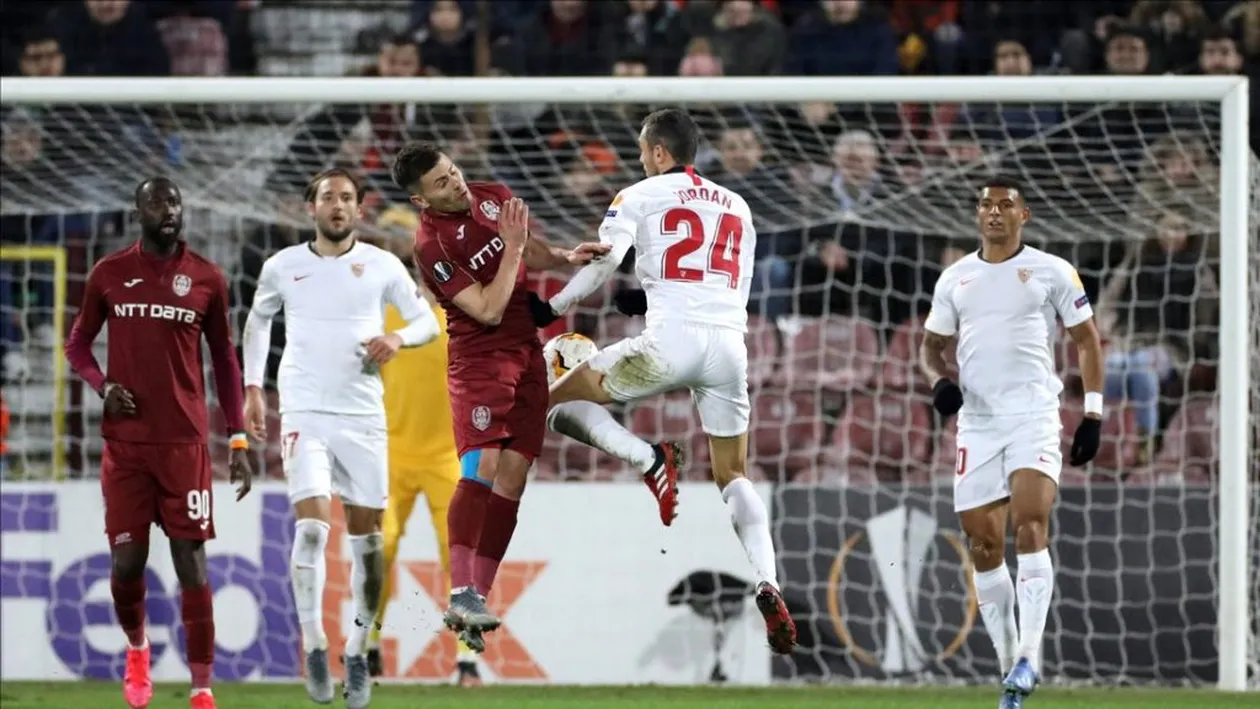 Sevilla - CFR Cluj, final ULUITOR! Ce s-a întâmplat după ce Păun a înscris