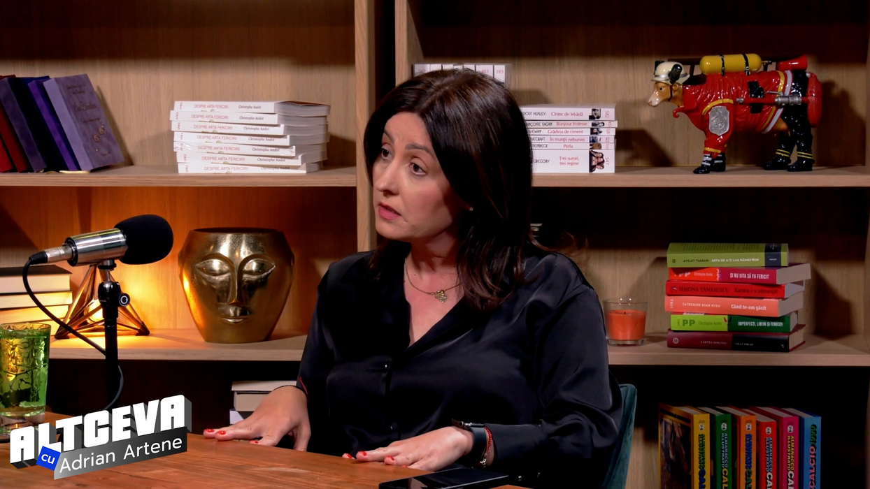 Maria Păunel a fost invitată în podcastul Altceva cu Adrian Artene