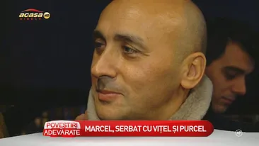 Marcel Pavel, ca un rege de ziua lui! Imagini fantastice de la petrecerea românească, cu viţel la proţap - Mă simt ca vinul roşu