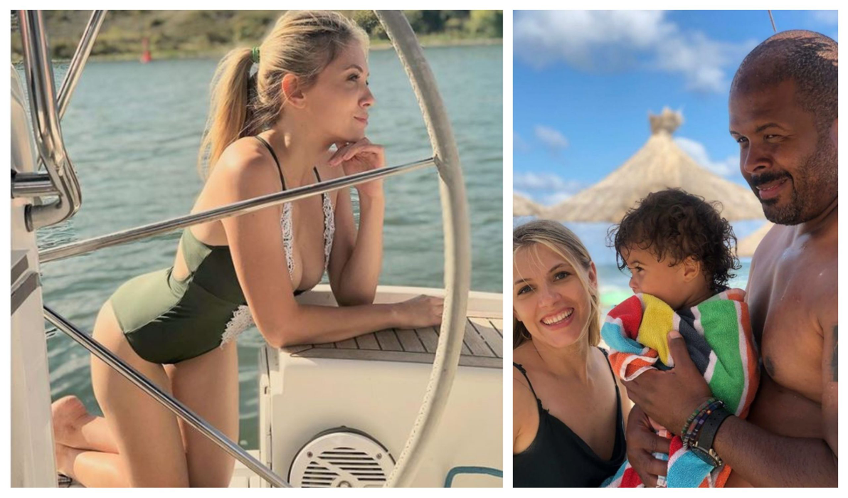 Andreea Ibacka, surprinsă în poziții HOT pe placa de surf! Gestul făcut de Cabral în timp ce soția lui avea un costum de baie decoltat