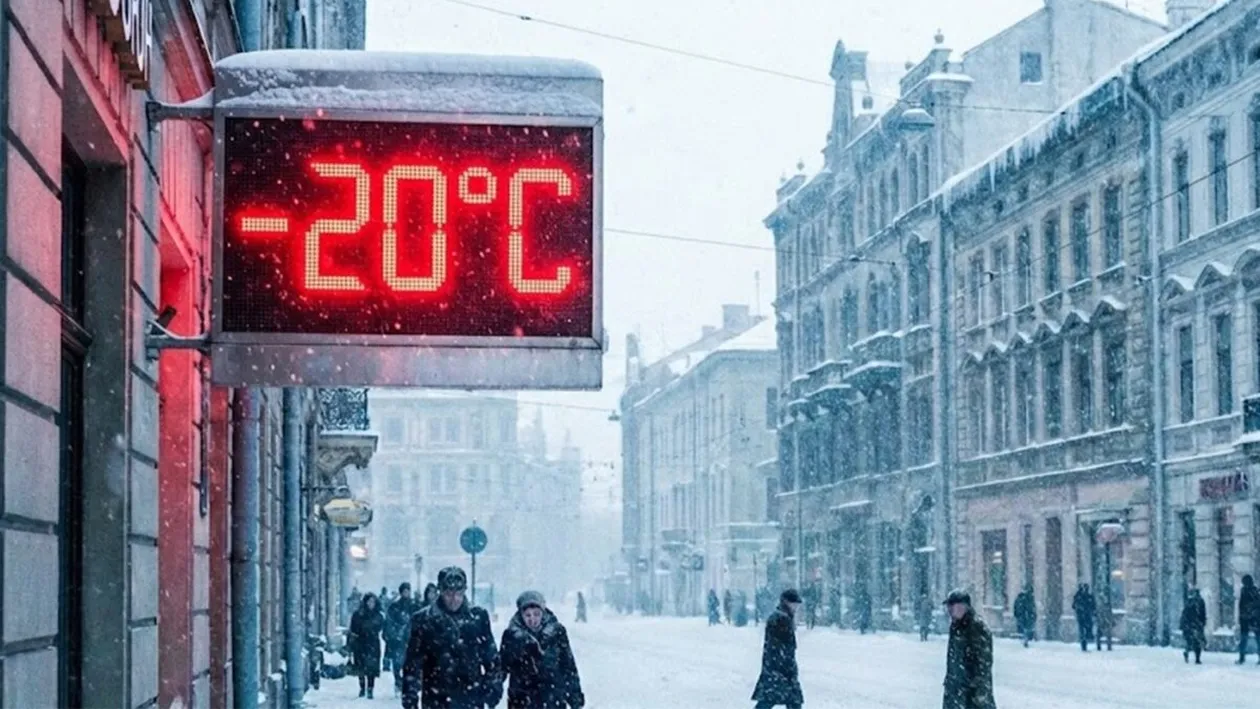 -20 grade Celsius în aceste orașe din România. Pe ce dată vine iarna cu adevărat, conform meteorologilor Accuweather