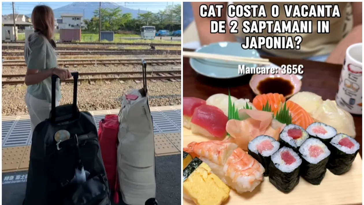 Cât au plătit doi români pentru o vacanță în Japonia. Au stat 2 săptămâni și au mâncat cât au putut