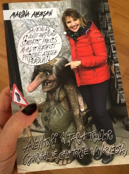 Marina Almășan, cea de unsprezecea carte – ”Aventuri în Țara Trolilor (Jurnal de călătorie în Norvegia)”