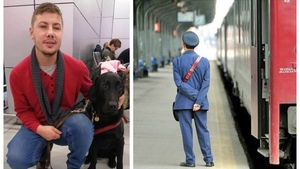 Tânăr nevăzător, umilit de un controlor CFR. Ce a trebuit să îndure, pentru a urca în tren, alături de câinele ghid: „Cu multe replici și jigniri m-am confruntat”