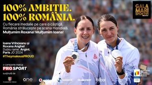 Ioana Vrînceanu şi Roxana Anghel, premiate la Gala Mari Sportivi 2024! Au câștigat medalia de argint la dublu rame feminin, la Jocurile Olimpice de la Paris