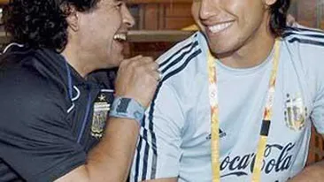 Sergio Aguero isi respecta socrul! E jenant ca lumea sa ma compare cu Maradona! El este unic, iar eu doar un ucenic!