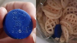 "Am găsit acest disc albastru într-o pungă de chipsuri". Ce era, de fapt