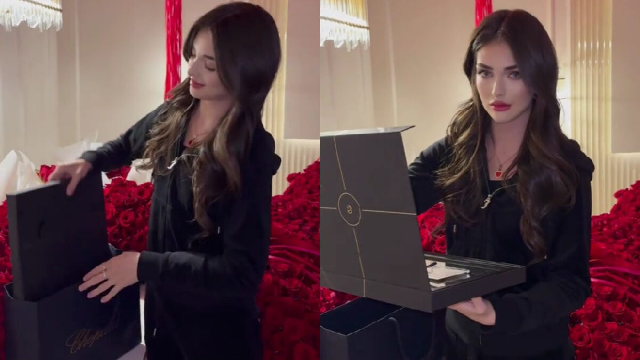 Cadoul inedit pe care Andreea Bostănică l-a primit de Valentine's Day. Fanii au rămas mască: ”Cât de tare!”