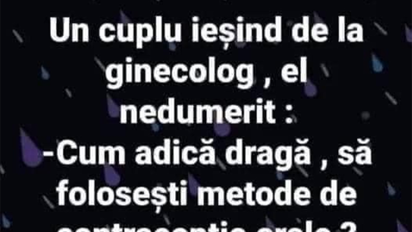 Bancul de weekend | Metode de contracepție orale
