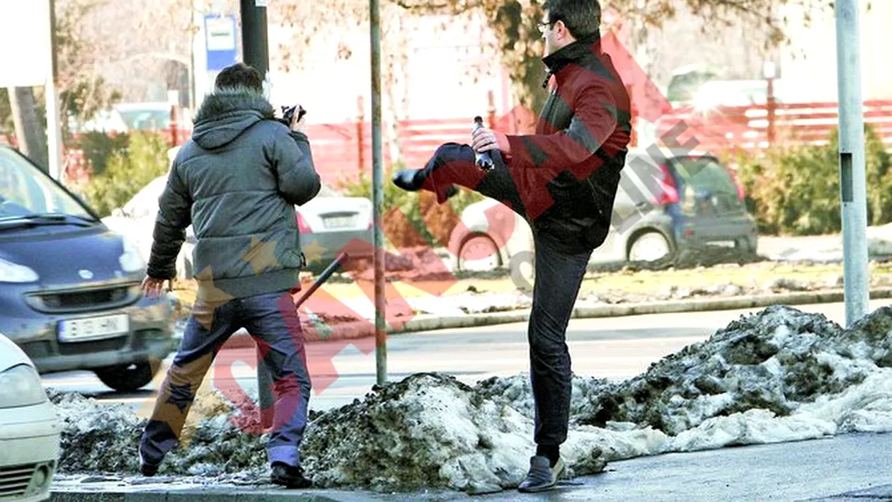 Fostul amant al Romanitei e din ce in ce mai violent! Le spun paparazzilor ca o sa ii bat pe unde ii prind