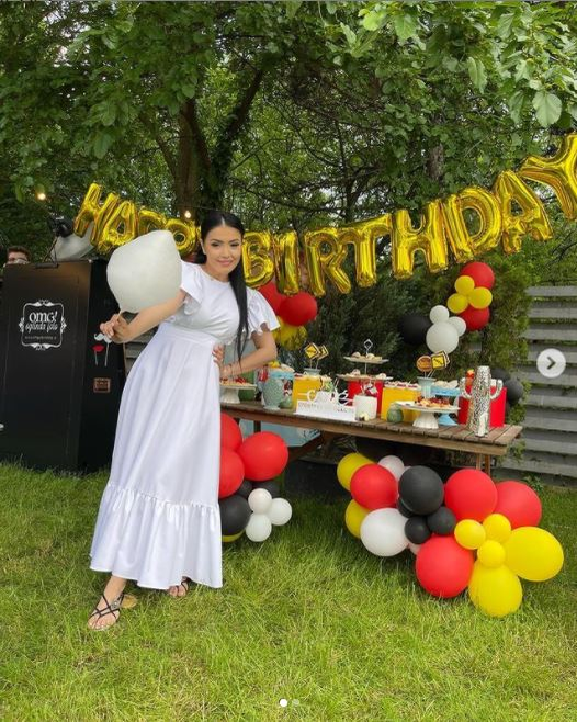Andreea Mantea, multe surprize de ziua fiului său: “La multi ani, Puiul meu mult dorit”. Rochia prezentatoarei a atras toate privirile