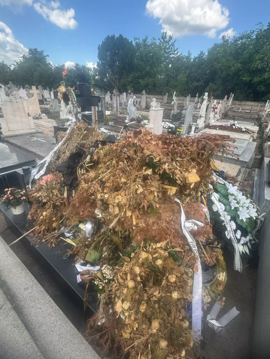 Cum arată cavoul lui Mihai Leu, la 3 săptămâni de la înmormântare. Ce a apărut pe crucea lui