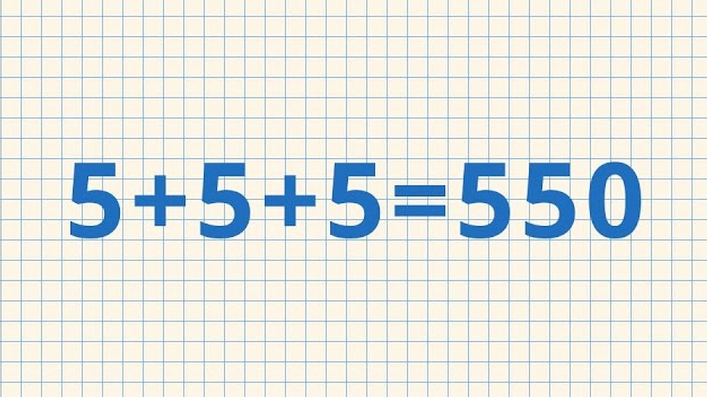 Test IQ pentru minți agere | Mută un singur băț de chibrit pentru a rezolva ecuația 5=5+5