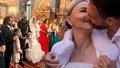 Nuntă princiară la Palatul Știrbey! Marius Moga a fost nașul baronesei Nicoleta Scarlat și al lordului Răzvan Vasile de Brattleby! „Am plâns de am rupt!”