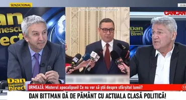 Dan Bittman aruncă alegerile prezidențiale în aer: ”Sunt doi candidați care ar trebui să ne spună clar ce orientare au”