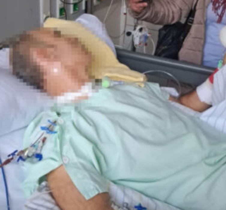 Românul a stat internat 5 luni într-un spital din Germania foto: arhivă personală