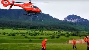 Un turist a fost găsit mort în masivul Piatra Craiului. Salvamontiștii au chemat un elicopter SMURD