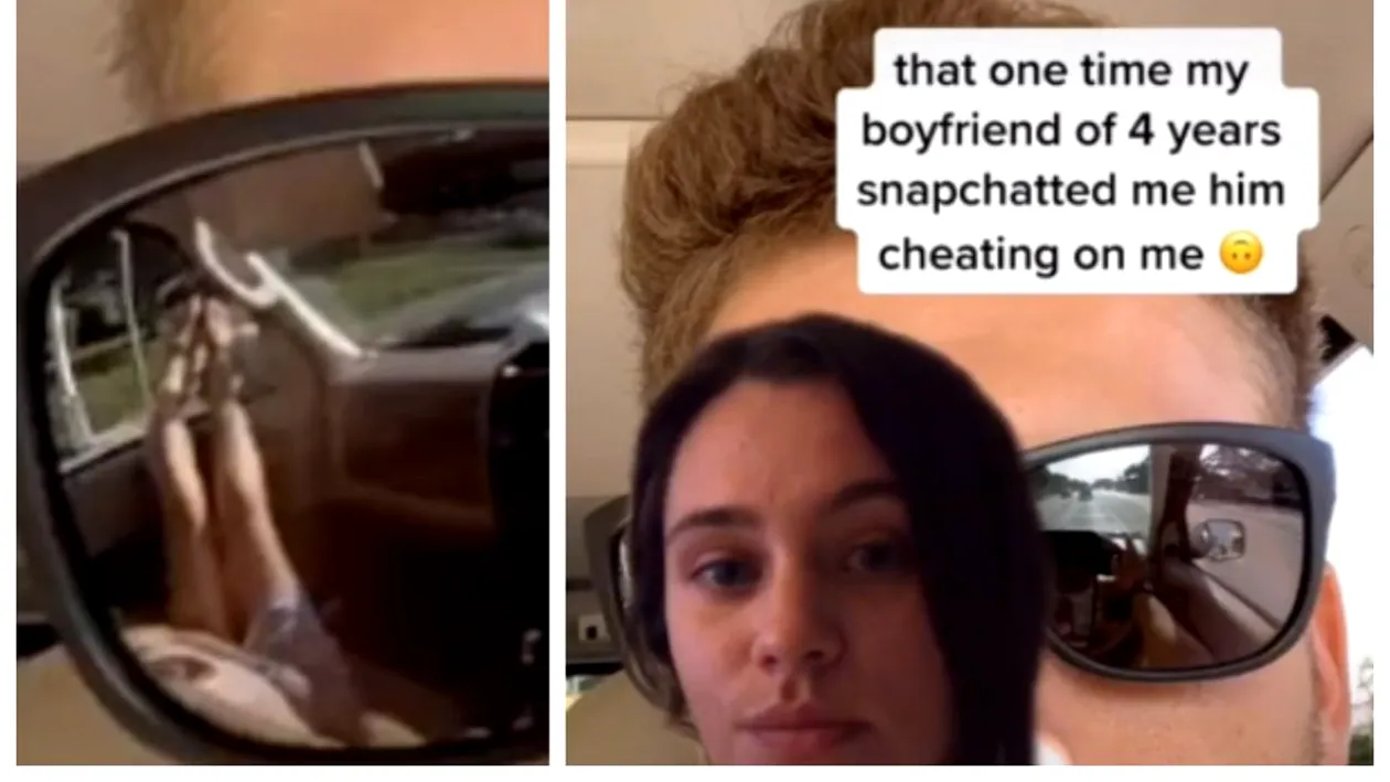O femeie și-a prins iubitul că o înșela după ce a primit un selfie de la el