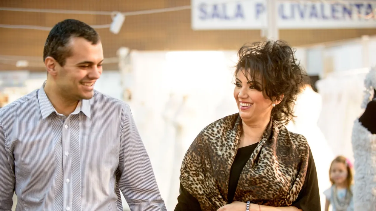 Adriana Bahmuteanu, din nou mireasă, sub privirile iubitului ei! Mă susţine in tot ce fac