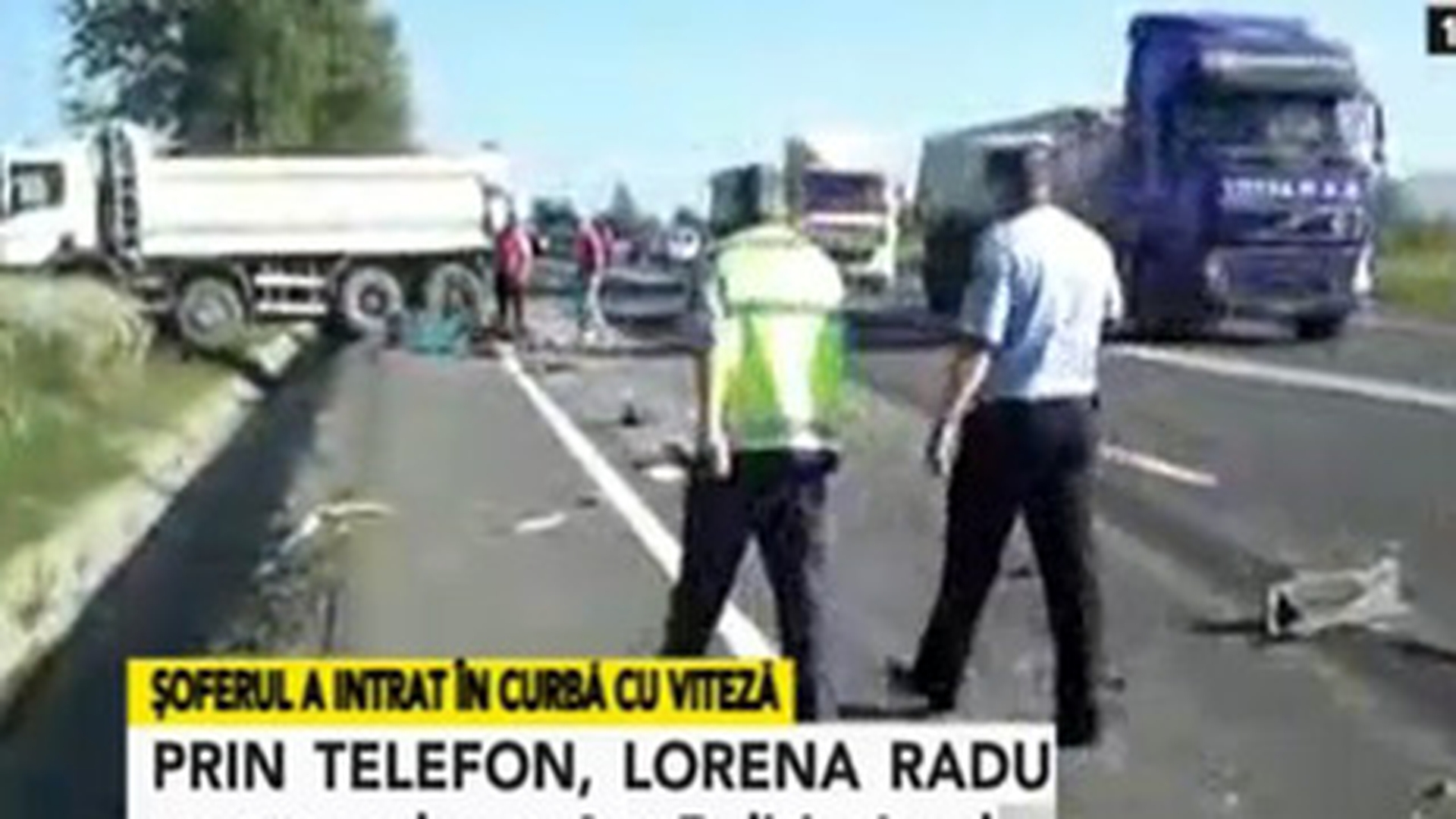 O persoana a decedat si 20 sunt ranite, dupa ce un autocar s-a rasturnat langa  Vama Nadlac!