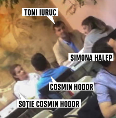 Simona Halep și Toni Iuruc au petrecut o seară minunată în oraș