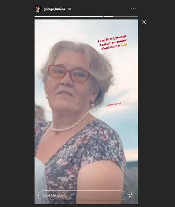 George Burcea, mesaj emoționant pentru cea mai importantă femeie din viața lui! Fanii au fost surprinși