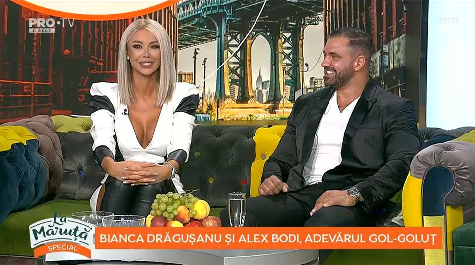 Bianca Drăgușanu a răbufnit la adresa lui Cătălin Măruță când a întrebat-o despre bătaia primită de la Alex Bodi: “Mă superi foarte mult”