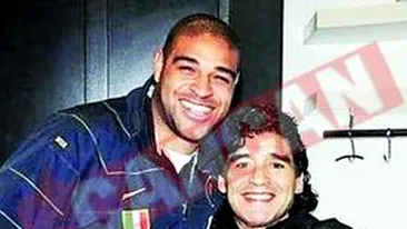 Vedetele Interului s-au batut pentru o poza cu Maradona