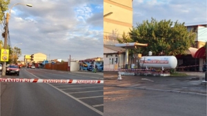Alertă de explozie la o stație GPL din București. Zona a fost izolată