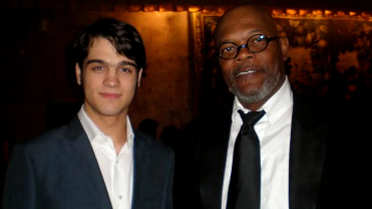 George Pistereanu s-a intalnit cu  Samuel L. Jackson la Fetivalul International de Thirller