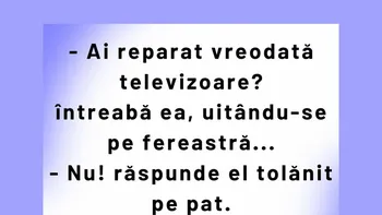 BANCUL ZILEI | Băiatul care repară televizoare
