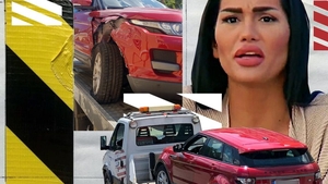 Primele imagini după accidentul provocat de Margherita de la Clejani