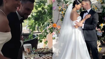 Locația de vis unde are loc petrecerea de nuntă a lui Vlad Gherman cu Oana Moșneagu. Mirii au parte de un decor de poveste