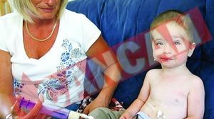 Nu mananca nimic de cand s-a nascut