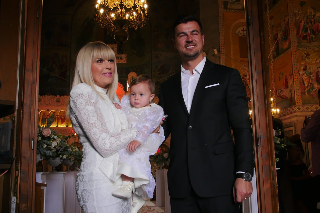 Elena Udrea și Adrian Alexandrov își botează fetița